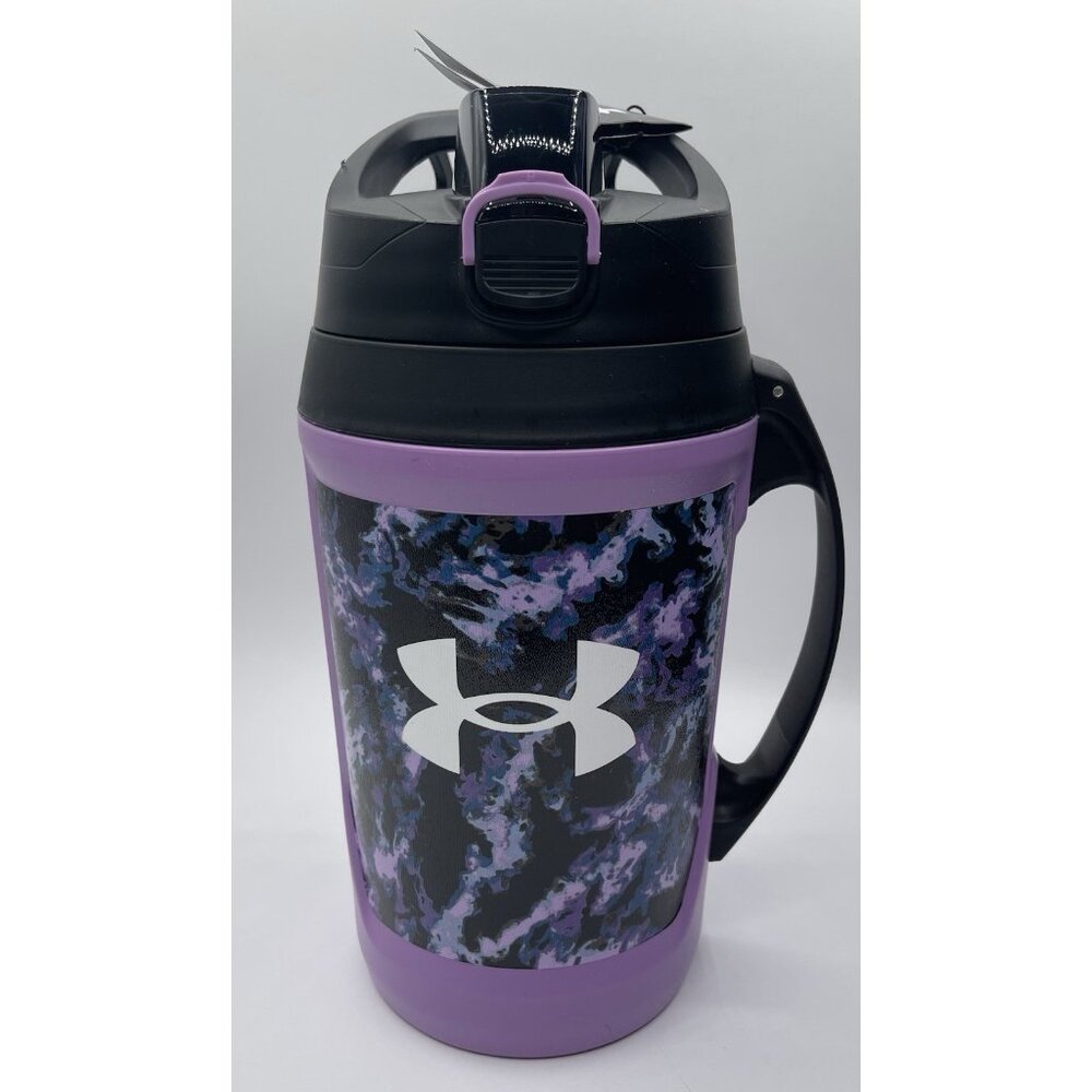 Under Armour Water Jug‎ Purple Black 64 Ounces